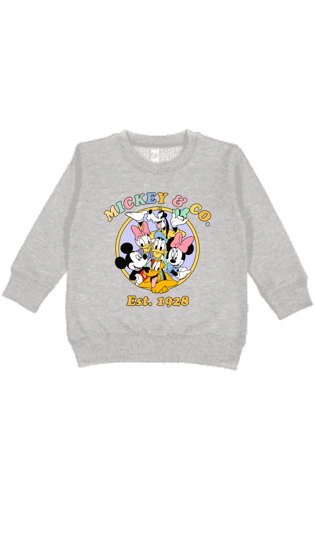 Est. 1928 Kids Crewneck