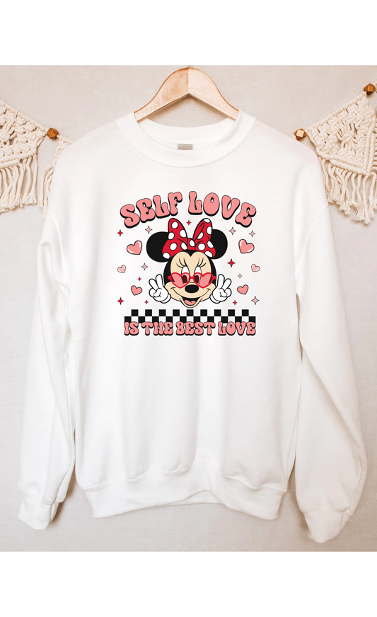 Self Love Best Love Crewneck