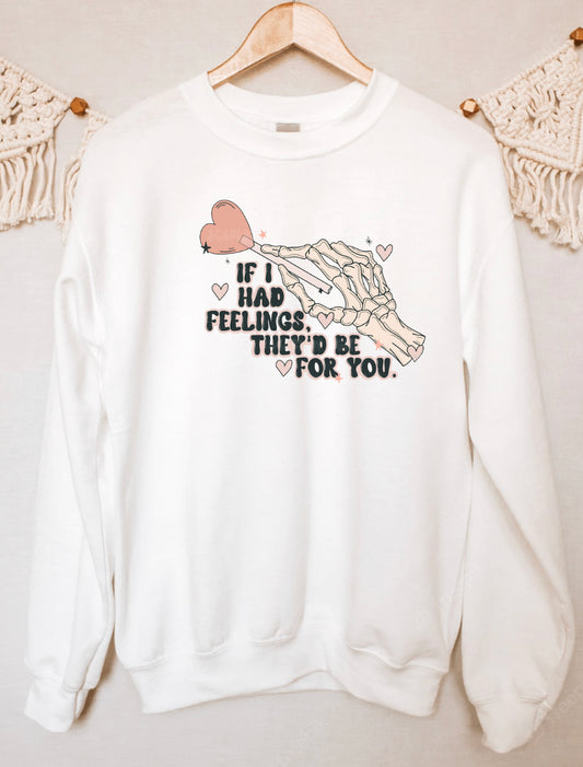 No Feelings Crewneck