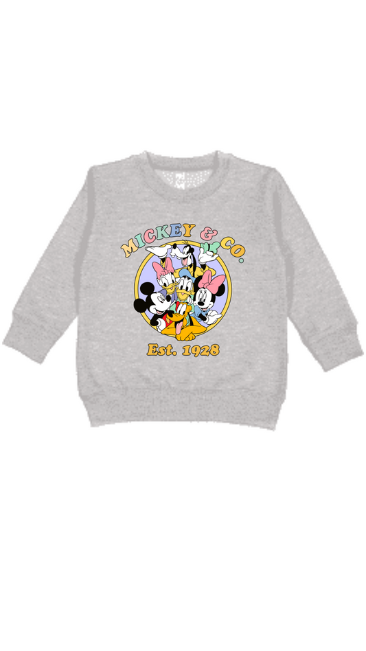 Est. 1928 Kids Crewneck