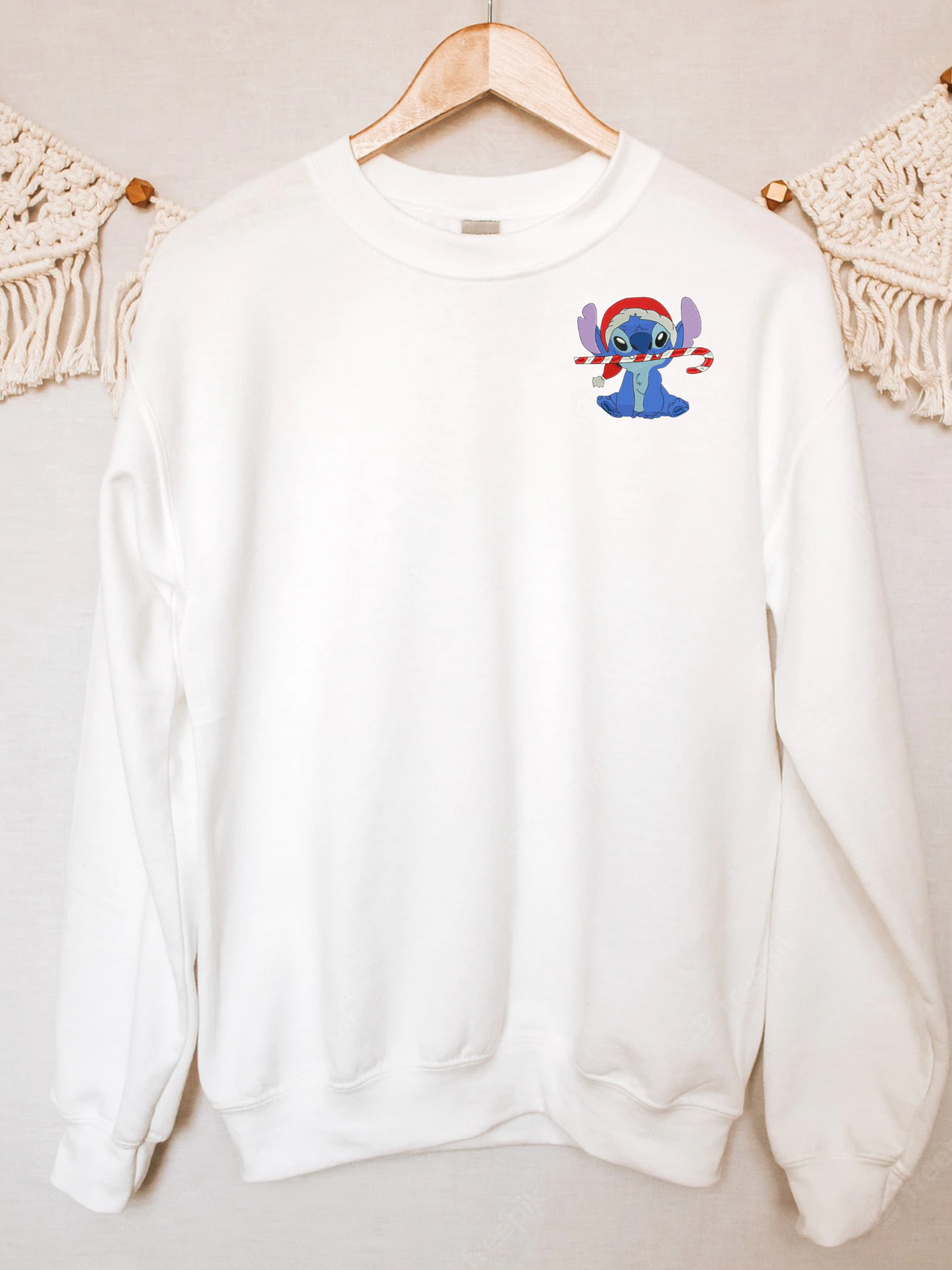 Stitch Embroidered Crewneck